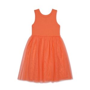 Wonder Nation Girls True Coral Tank TuTu Dress 14-16 NEW